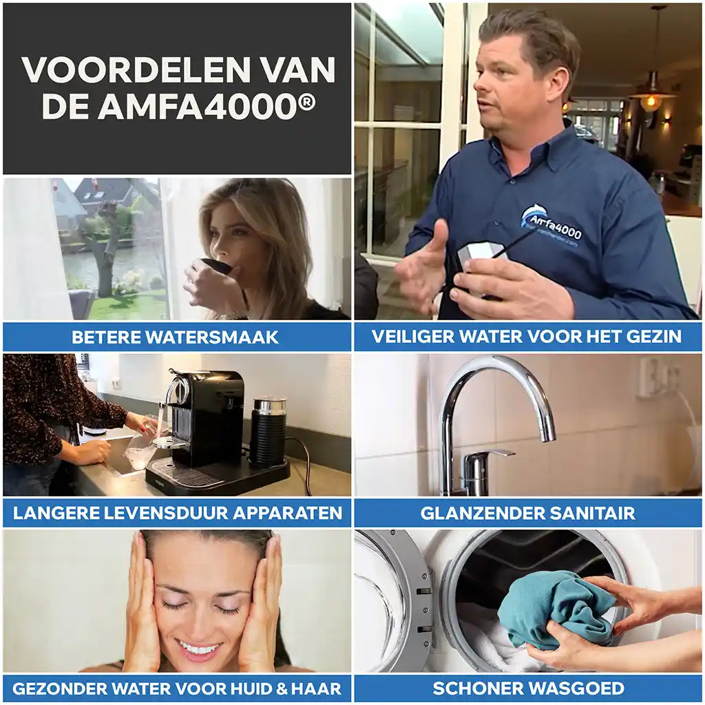 Amfa4000 Waterontharder ontkalker