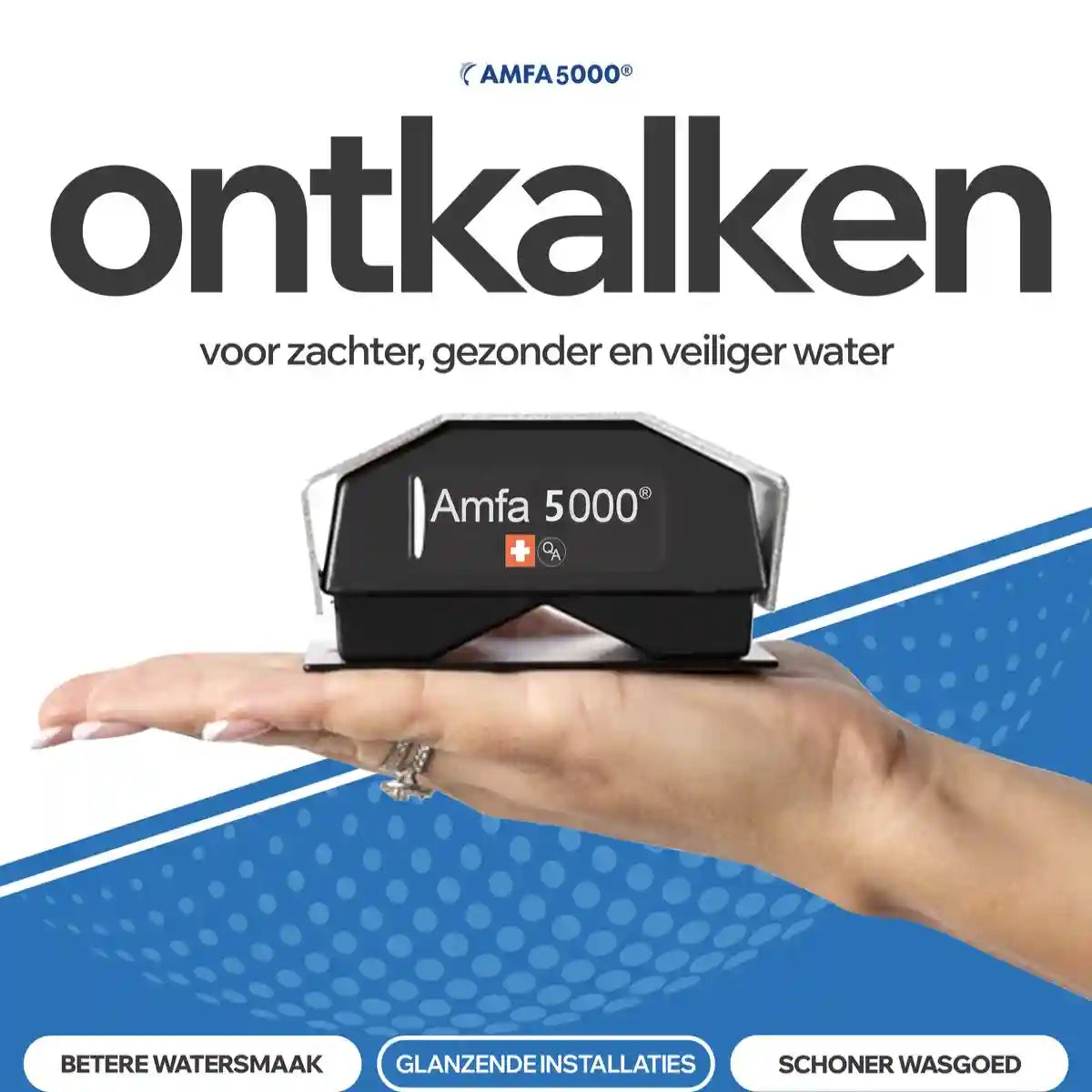 AMFA5000 – Magnetisch antikalksysteem voor gezinswoningen