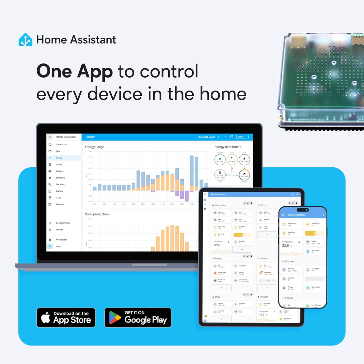 Home Assistant Green – Smart Home Hub